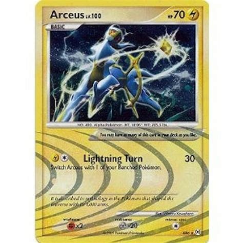 how much is arceus lv 100 worth|arceus pokemon card worth.